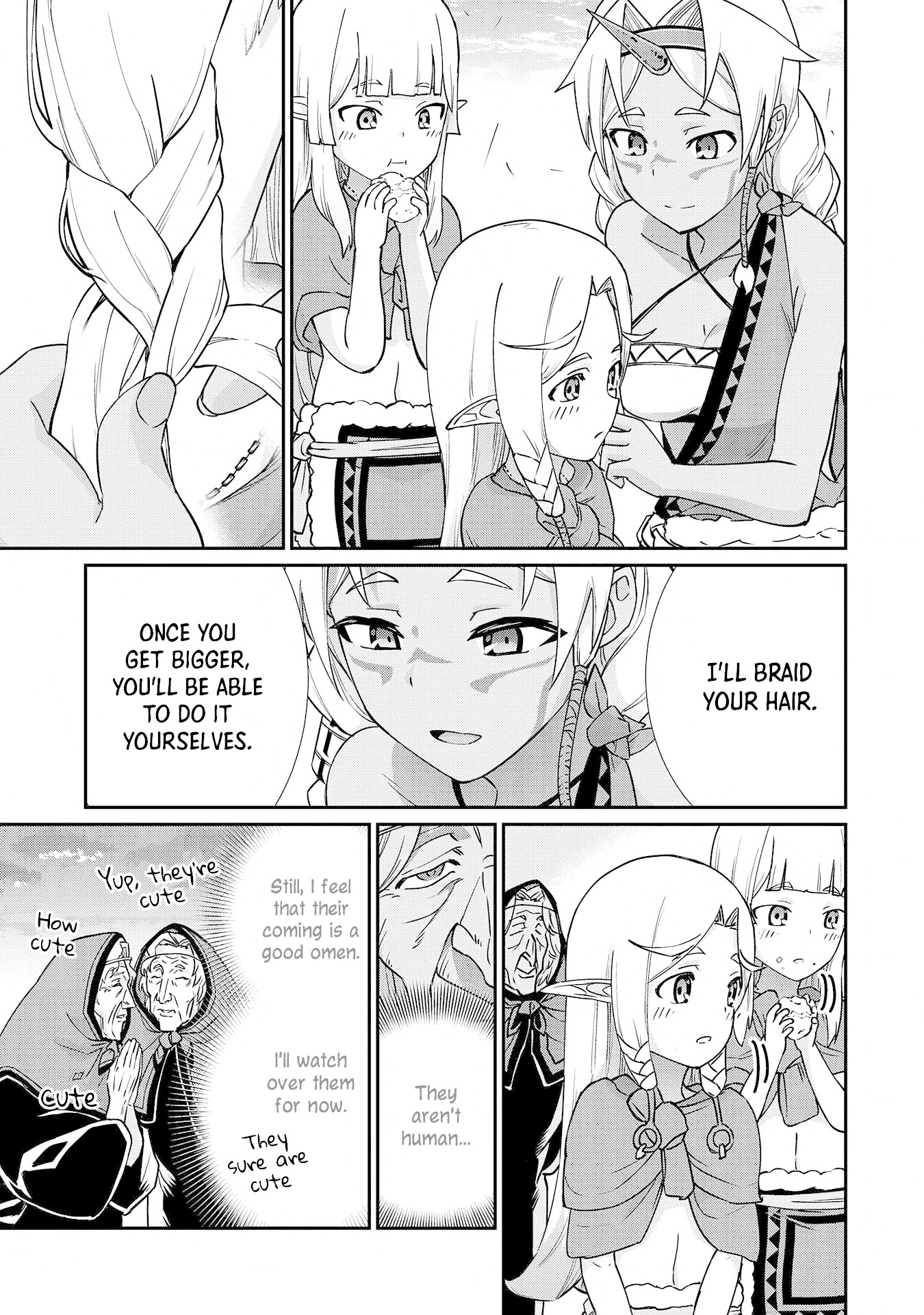 The Population Of The Frontier Owner Starts With 0. "Dias The Blue" And A Blue Horned Girl. Chapter 8 page 13 - Chapter 8