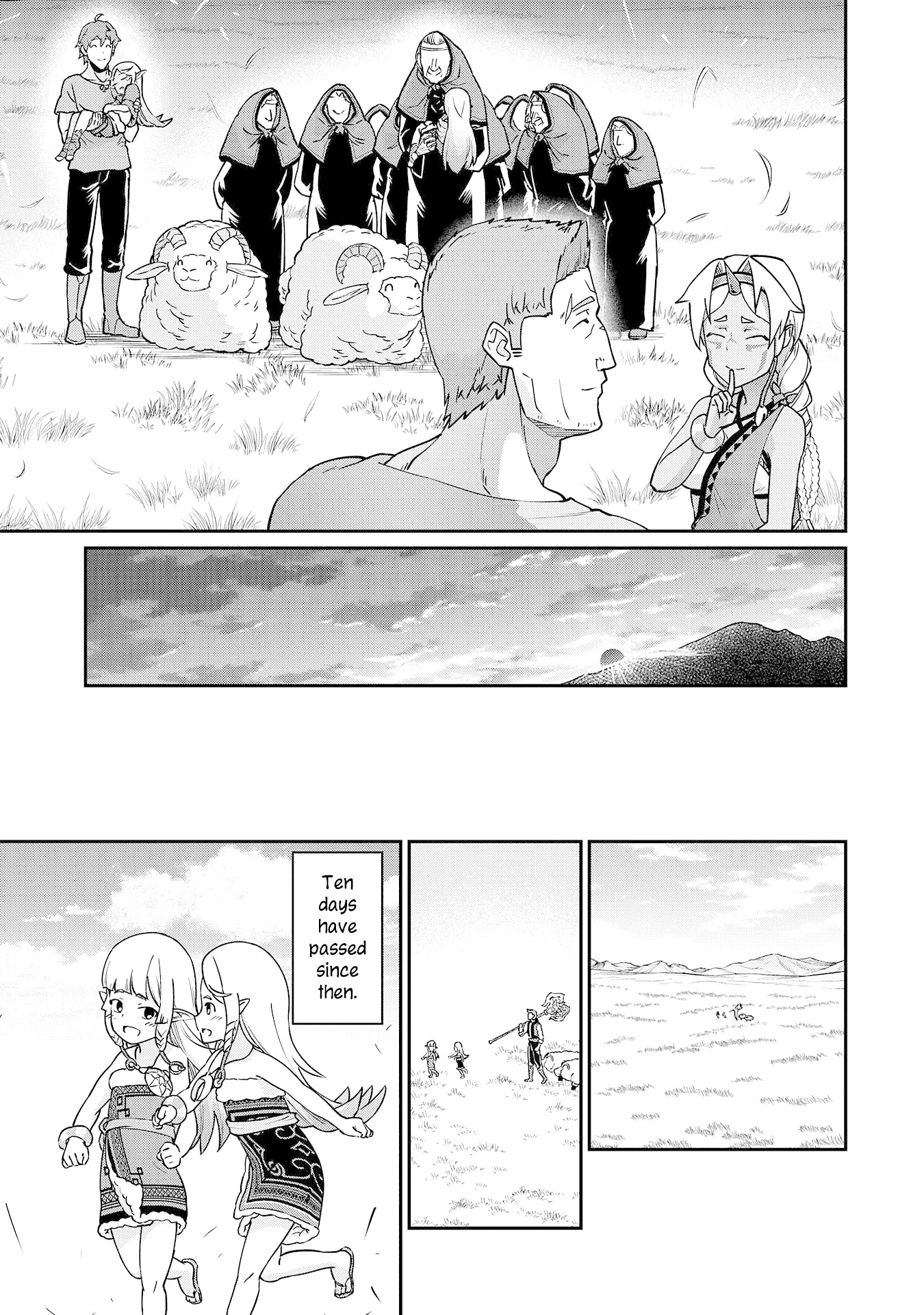 The Population Of The Frontier Owner Starts With 0. "Dias The Blue" And A Blue Horned Girl. Chapter 8 page 19 - Chapter 8