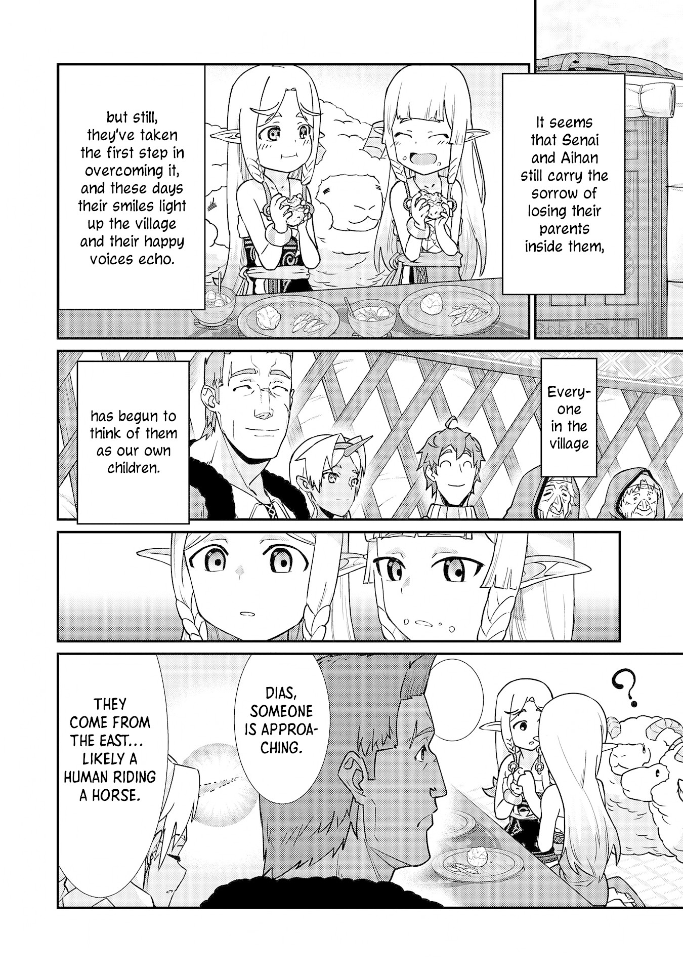 The Population Of The Frontier Owner Starts With 0. "Dias The Blue" And A Blue Horned Girl. Chapter 8 page 20 - Chapter 8