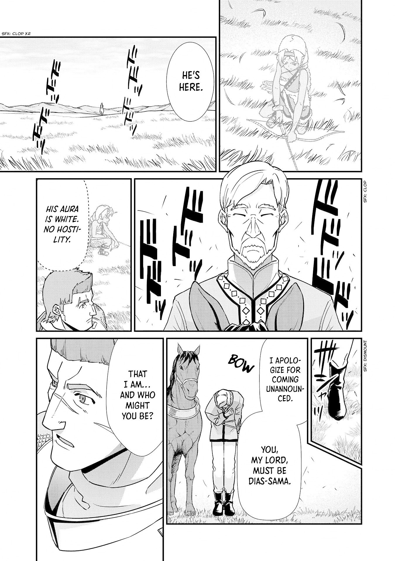 The Population Of The Frontier Owner Starts With 0. "Dias The Blue" And A Blue Horned Girl. Chapter 8 page 23 - Chapter 8
