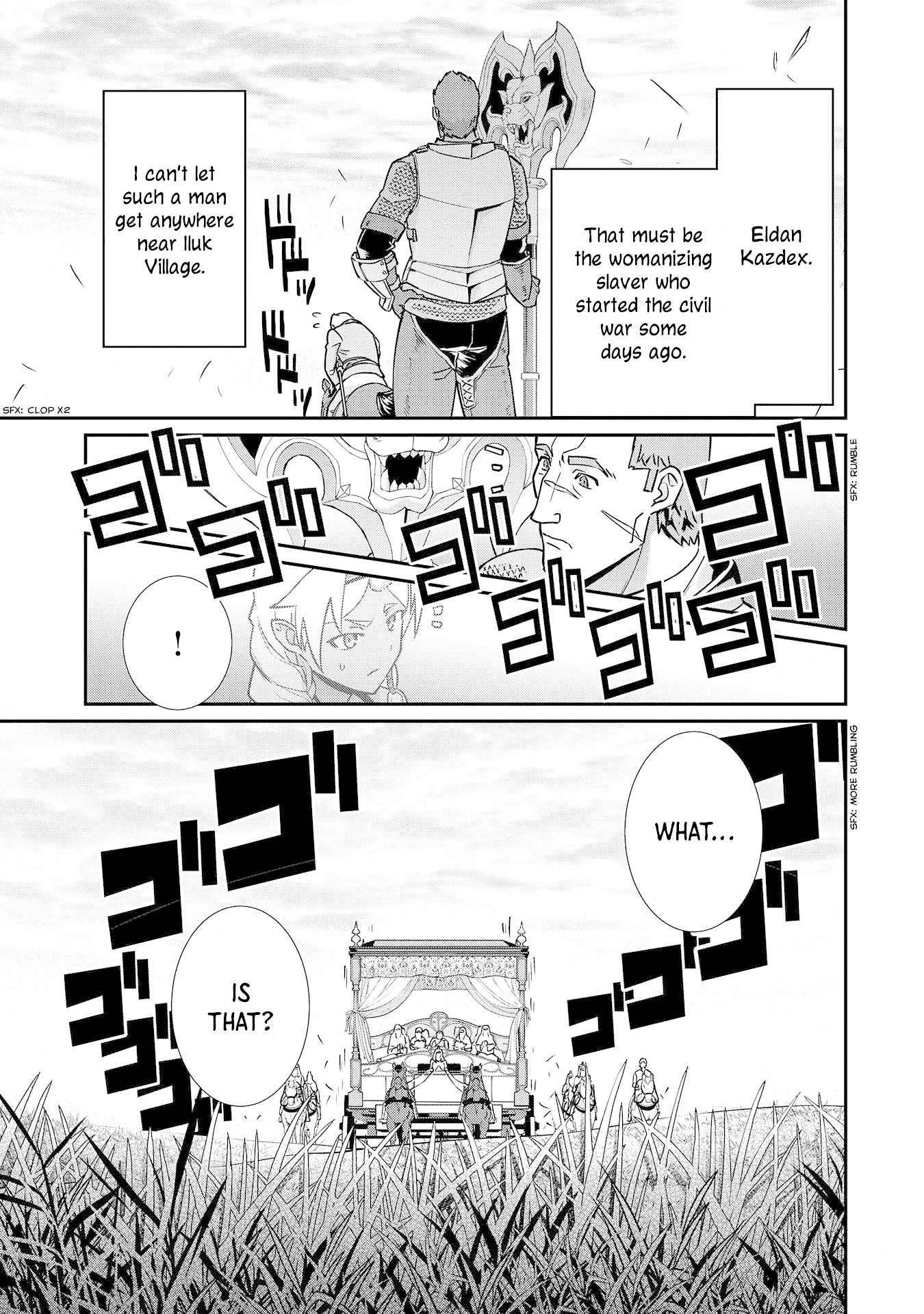 The Population Of The Frontier Owner Starts With 0. "Dias The Blue" And A Blue Horned Girl. Chapter 8 page 25 - Chapter 8