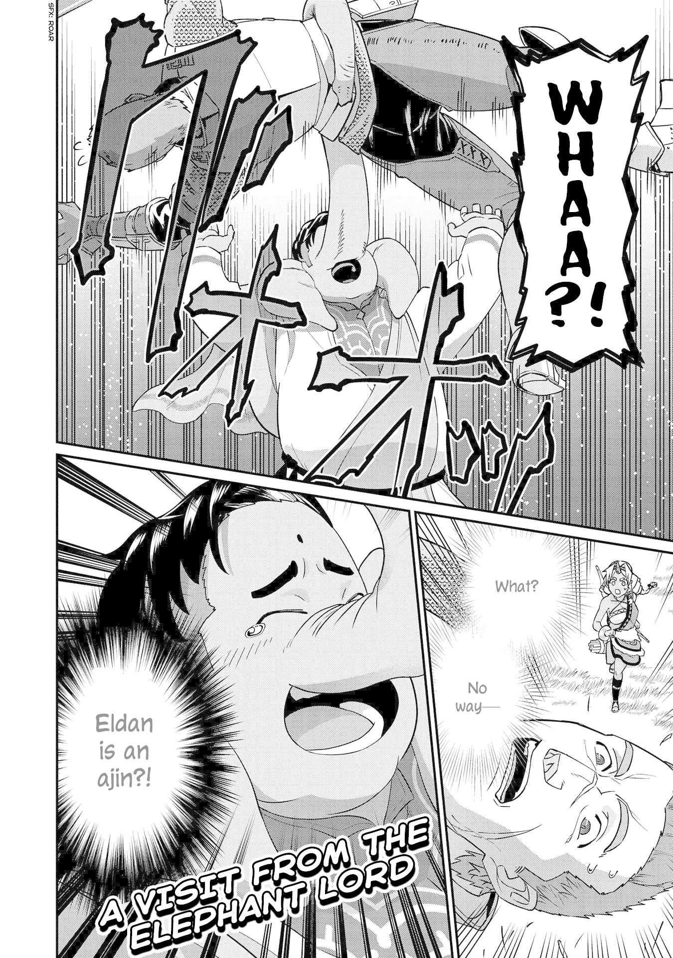 The Population Of The Frontier Owner Starts With 0. "Dias The Blue" And A Blue Horned Girl. Chapter 8 page 34 - Chapter 8