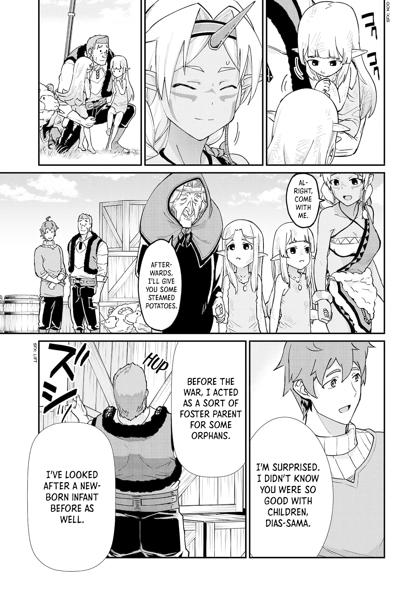 The Population Of The Frontier Owner Starts With 0. "Dias The Blue" And A Blue Horned Girl. Chapter 8 page 9 - Chapter 8
