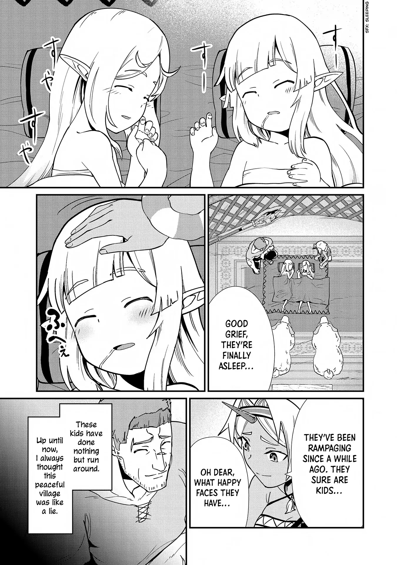 The Population Of The Frontier Owner Starts With 0. "Dias The Blue" And A Blue Horned Girl. Chapter 9 page 22 - Chapter 9
