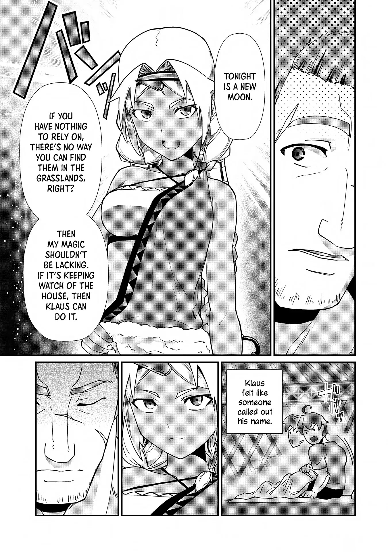 The Population Of The Frontier Owner Starts With 0. "Dias The Blue" And A Blue Horned Girl. Chapter 9 page 32 - Chapter 9