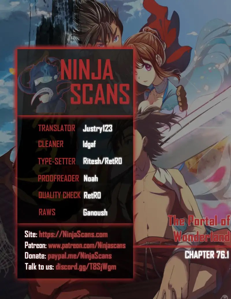 The Portal of Wonderland Chapter 76.1 page 1 - Chapter 76.1