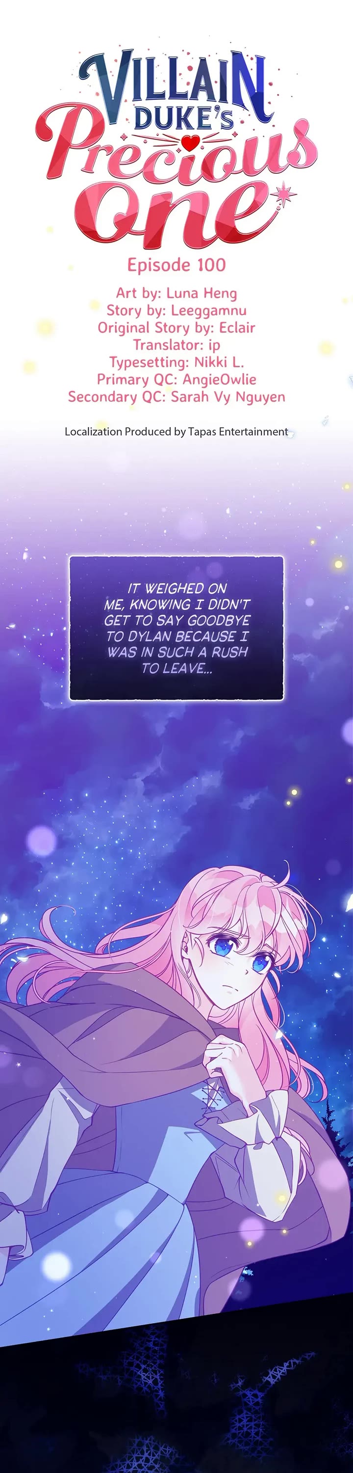 The Precious Sister of the Villainous Grand Duke Chapter 100 page 1 - Chapter 100: Kiss
