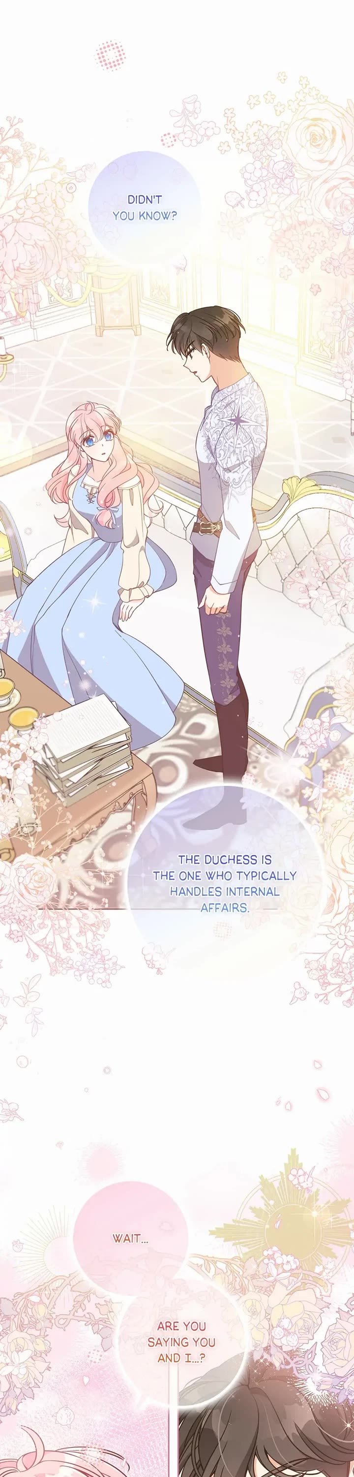 The Precious Sister of the Villainous Grand Duke Chapter 110 page 1 - Chapter 110: Skip the Dating Phase!