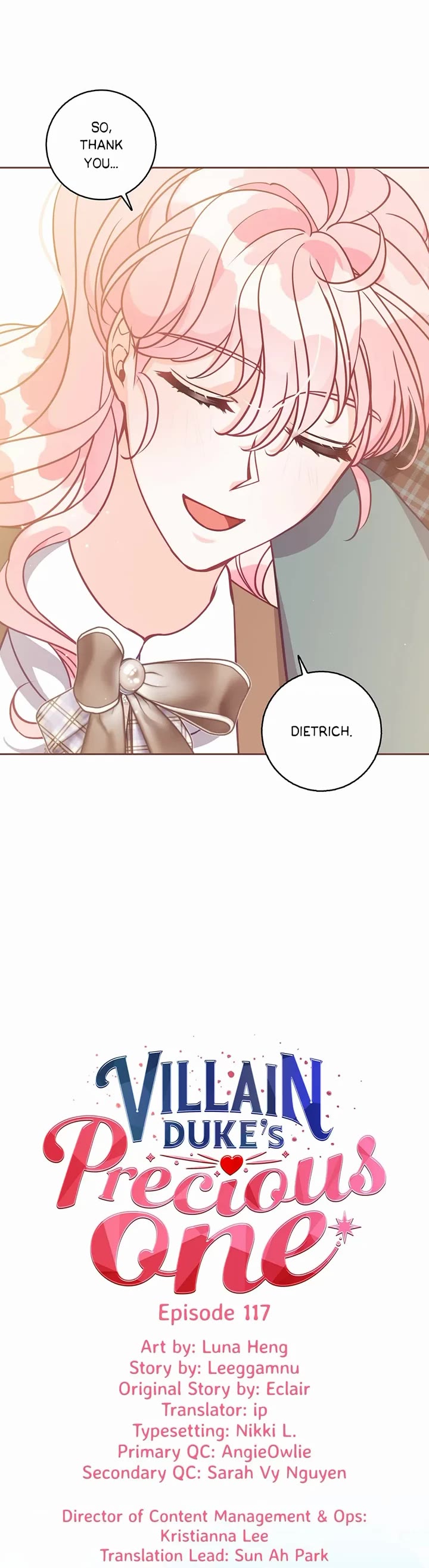 The Precious Sister of the Villainous Grand Duke Chapter 117 page 10 - Chapter 117: The Light of My Life