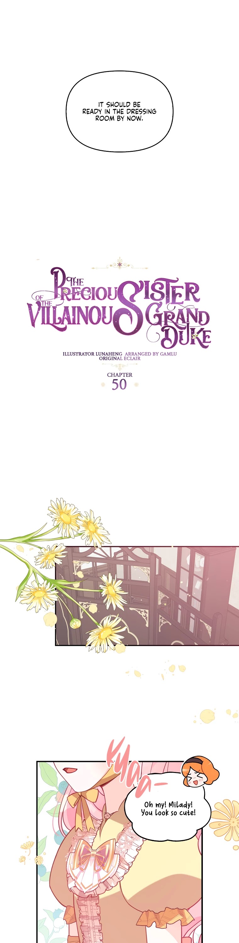 The Precious Sister of the Villainous Grand Duke Chapter 50 page 5 - Chapter 50