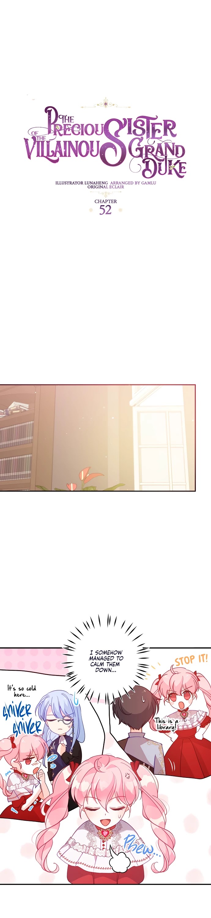 The Precious Sister of the Villainous Grand Duke Chapter 52 page 8 - Chapter 52