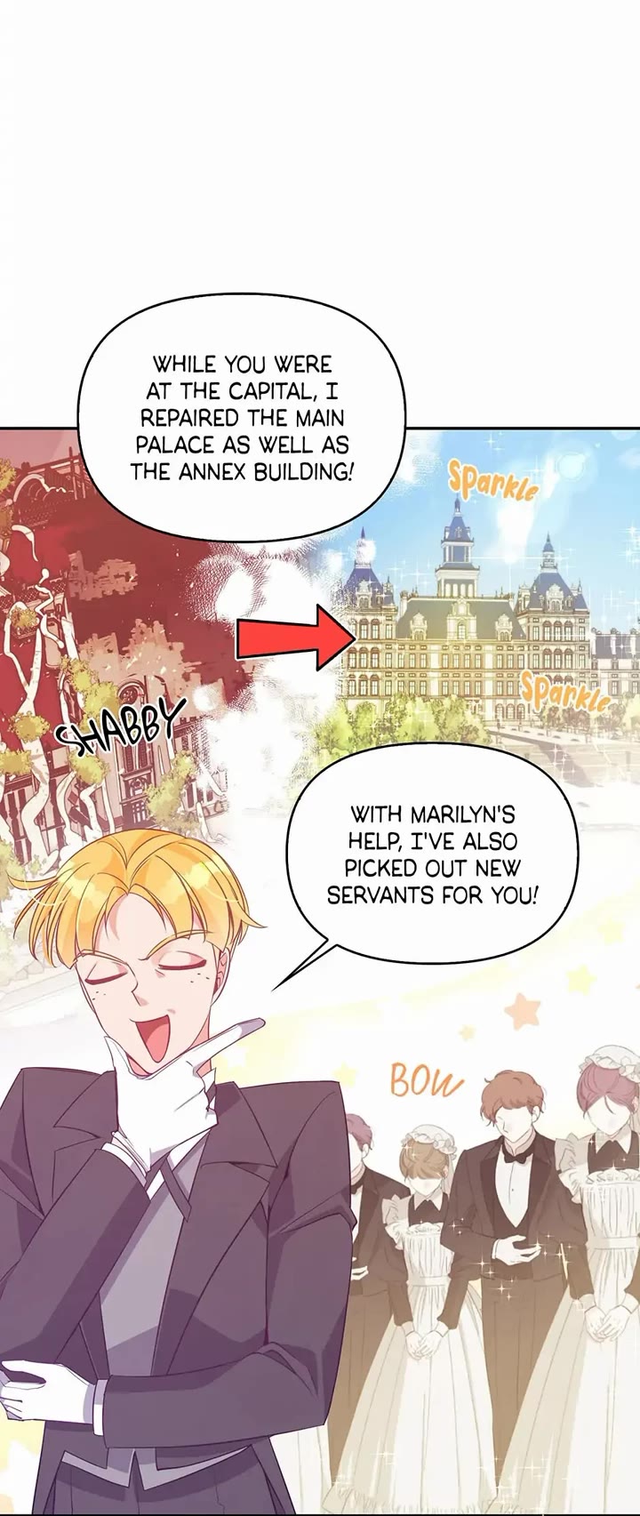 The Precious Sister of the Villainous Grand Duke Chapter 59 page 17 - Chapter 59: A New Palace