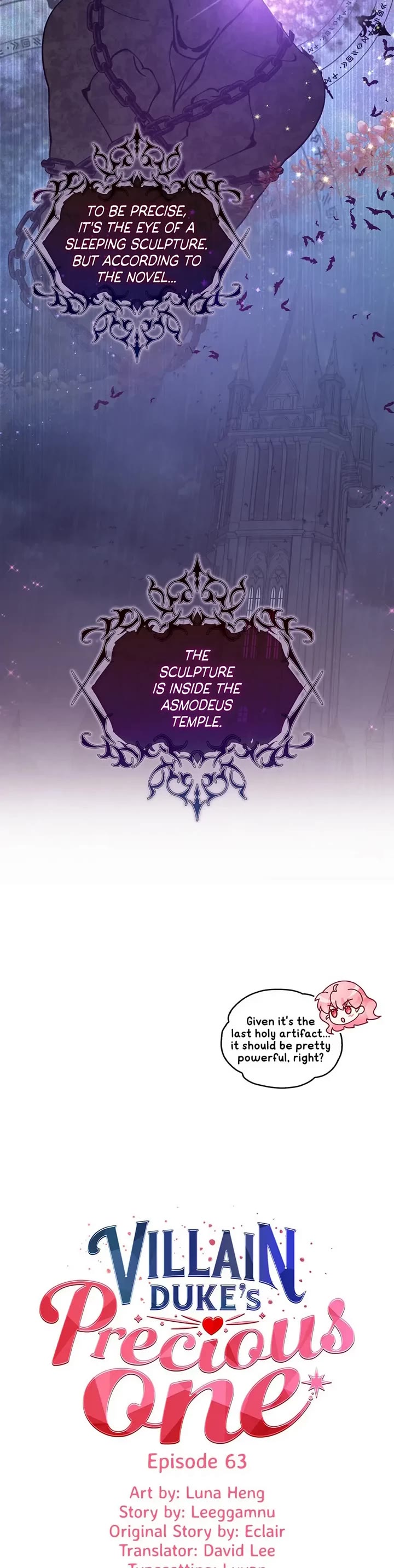 The Precious Sister of the Villainous Grand Duke Chapter 63 page 4 - Chapter 63: The Eye of Asmodeus