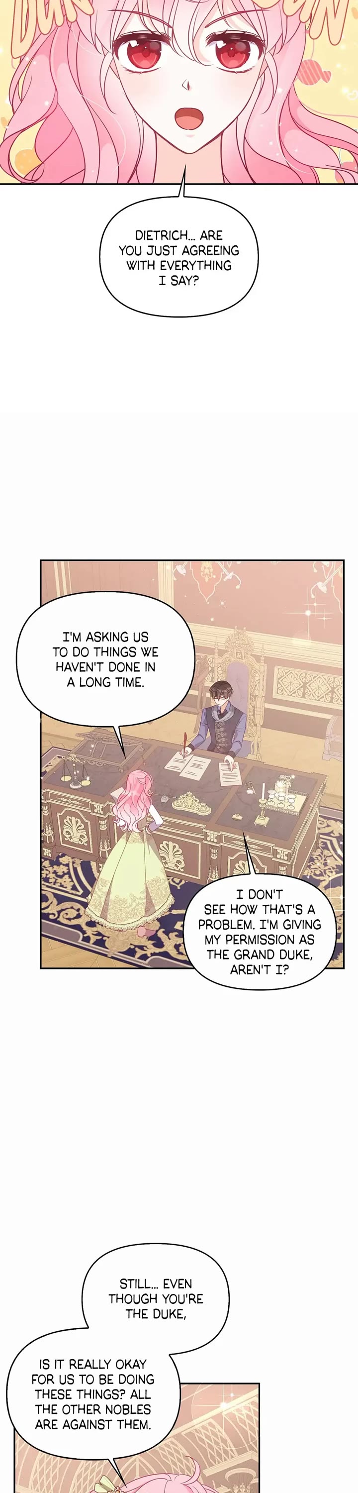The Precious Sister of the Villainous Grand Duke Chapter 67 page 2 - Chapter 67: Tea Party Dress