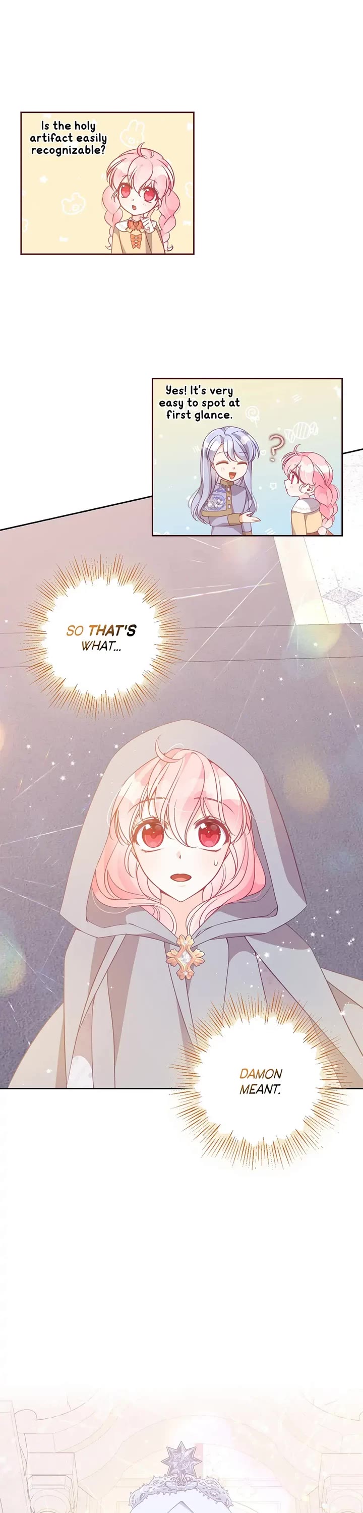 The Precious Sister of the Villainous Grand Duke Chapter 73 page 1 - Chapter 73: The Holy Sword