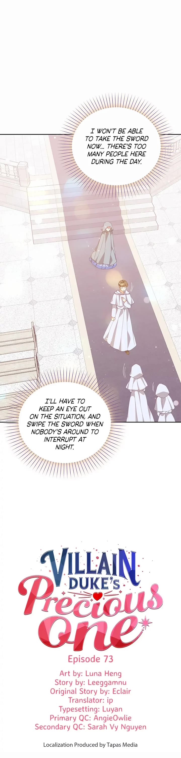 The Precious Sister of the Villainous Grand Duke Chapter 73 page 6 - Chapter 73: The Holy Sword