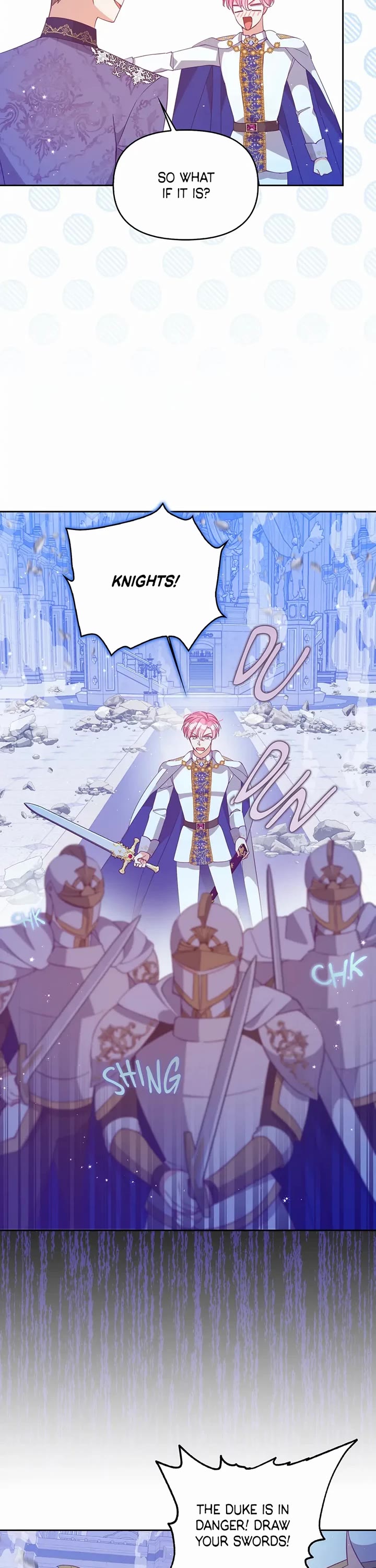 The Precious Sister of the Villainous Grand Duke Chapter 74 page 18 - Chapter 74: Fight at the Temple