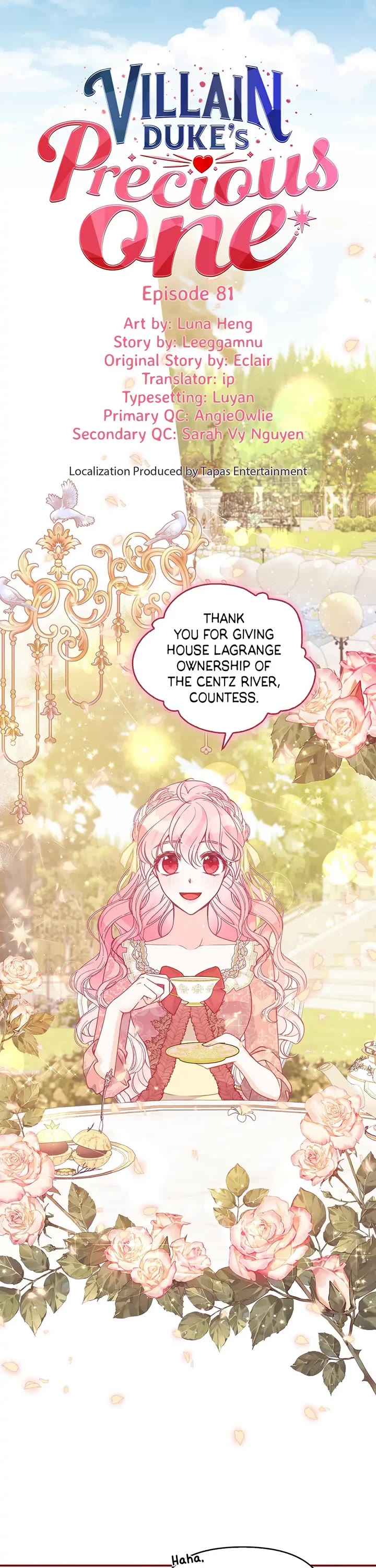 The Precious Sister of the Villainous Grand Duke Chapter 81 page 1 - Chapter 81: Necklace for a Lady