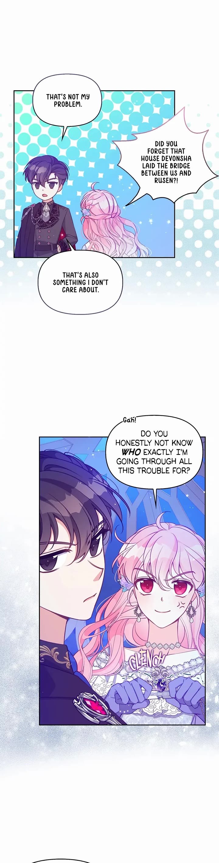 The Precious Sister of the Villainous Grand Duke Chapter 86 page 20 - Chapter 86: Keep Holding Back