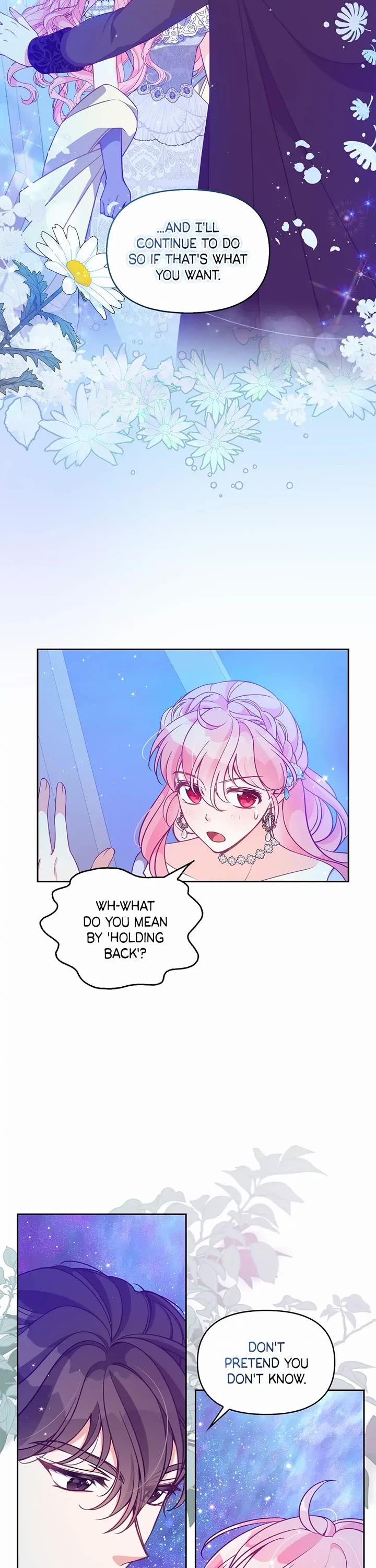 The Precious Sister of the Villainous Grand Duke Chapter 86 page 22 - Chapter 86: Keep Holding Back