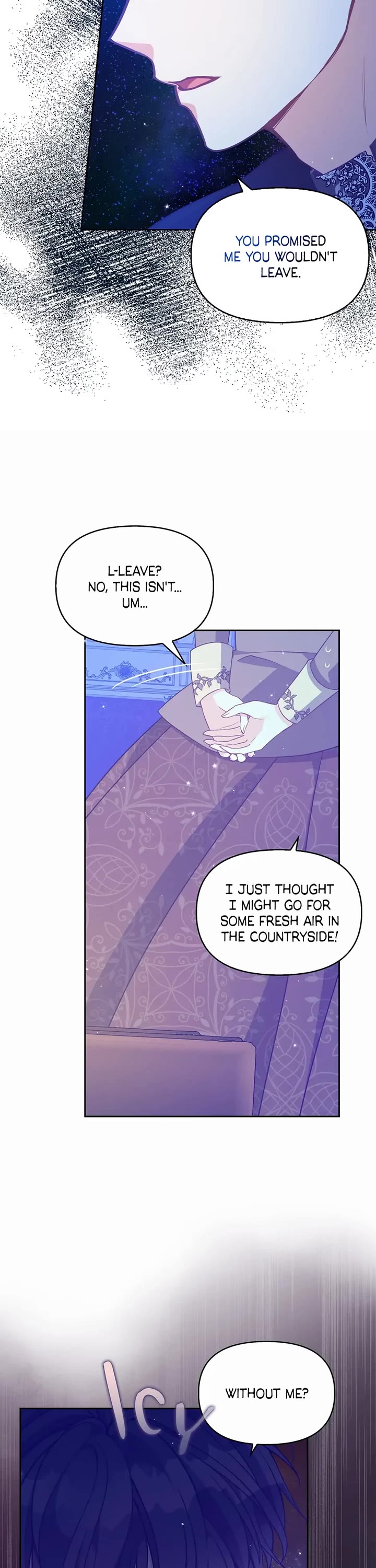 The Precious Sister of the Villainous Grand Duke Chapter 89 page 13 - Chapter 89: Never Leave My Side