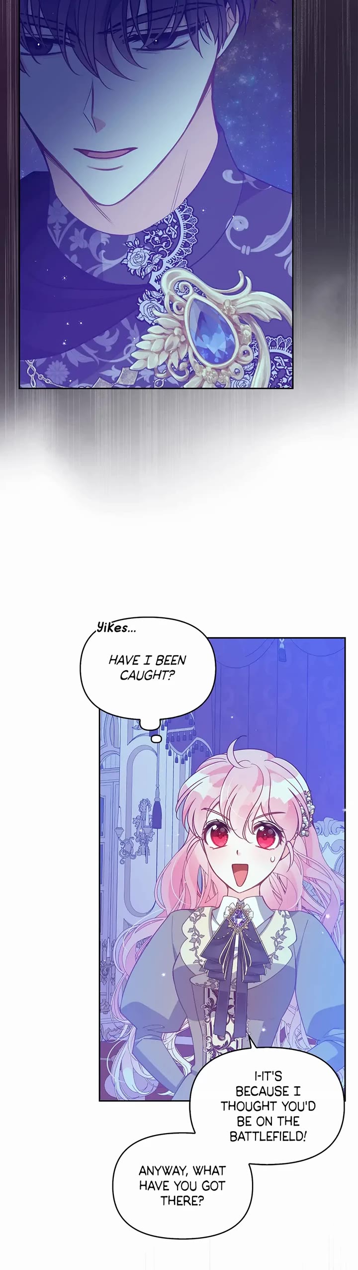 The Precious Sister of the Villainous Grand Duke Chapter 89 page 14 - Chapter 89: Never Leave My Side