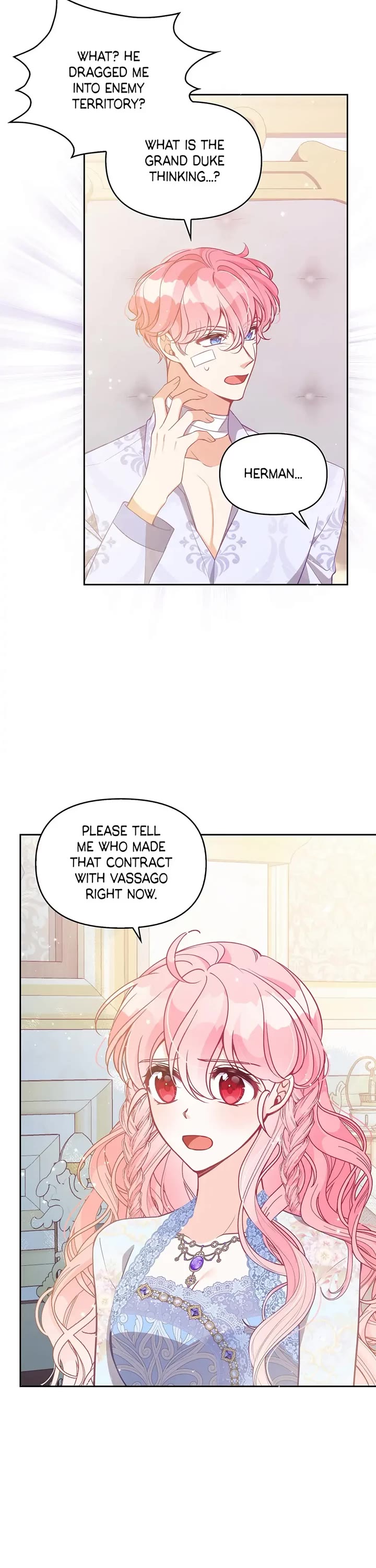 The Precious Sister of the Villainous Grand Duke Chapter 90 page 11 - Chapter 90: In Dire Need of Help