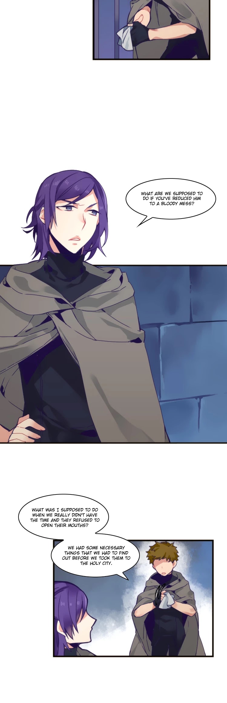 The Priest's Chart Chapter 58 page 5 - Chapter 58: Intersecting Night (1)