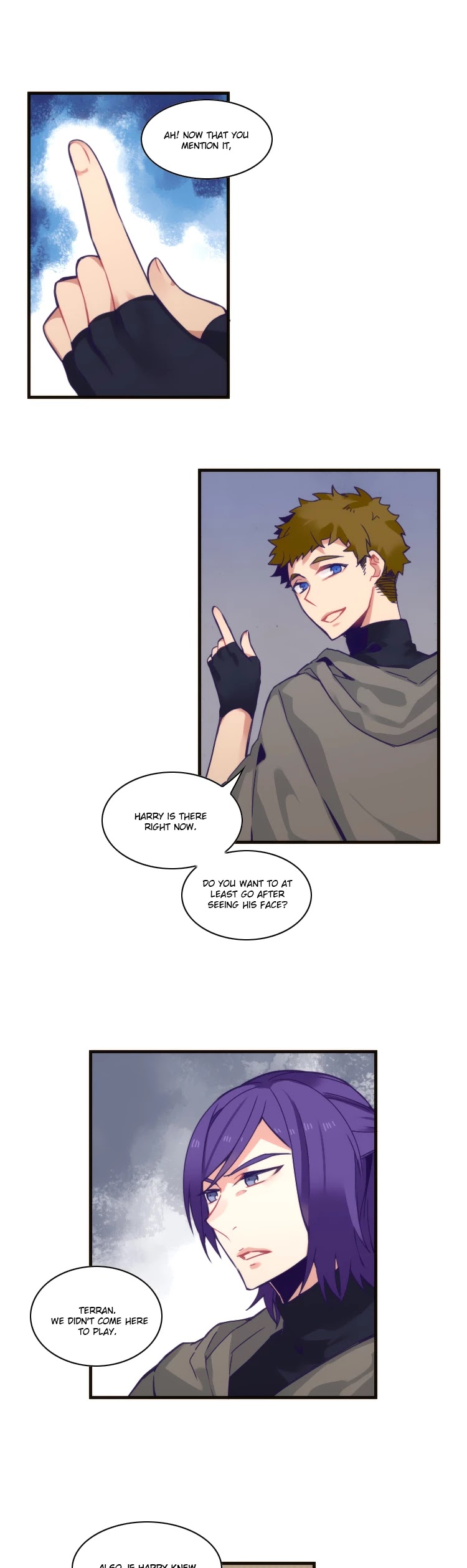 The Priest's Chart Chapter 58 page 8 - Chapter 58: Intersecting Night (1)