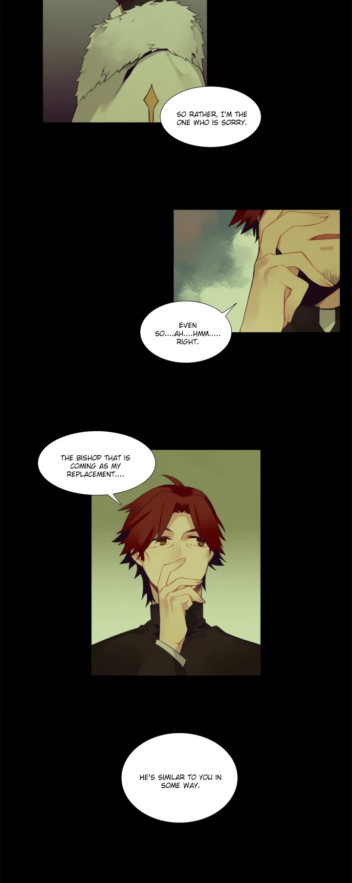 The Priest's Chart Chapter 76 page 14 - Chapter 76: Night's intermission (1)