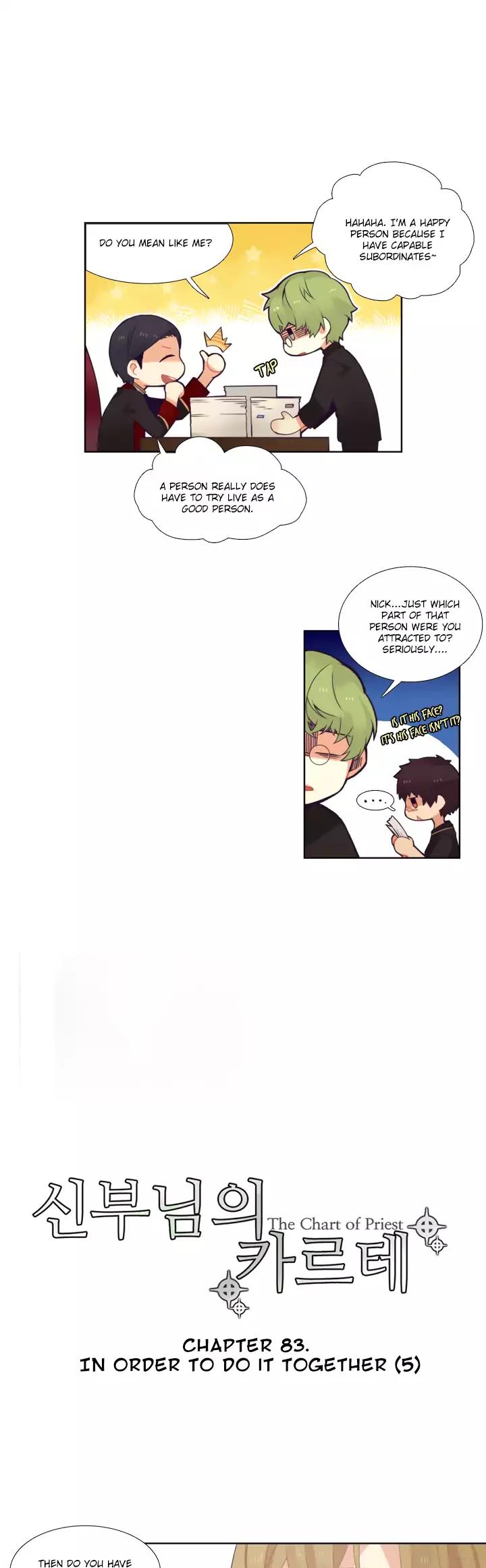 The Priest's Chart Chapter 83 page 6 - Chapter 83: In Order to do it together (5)