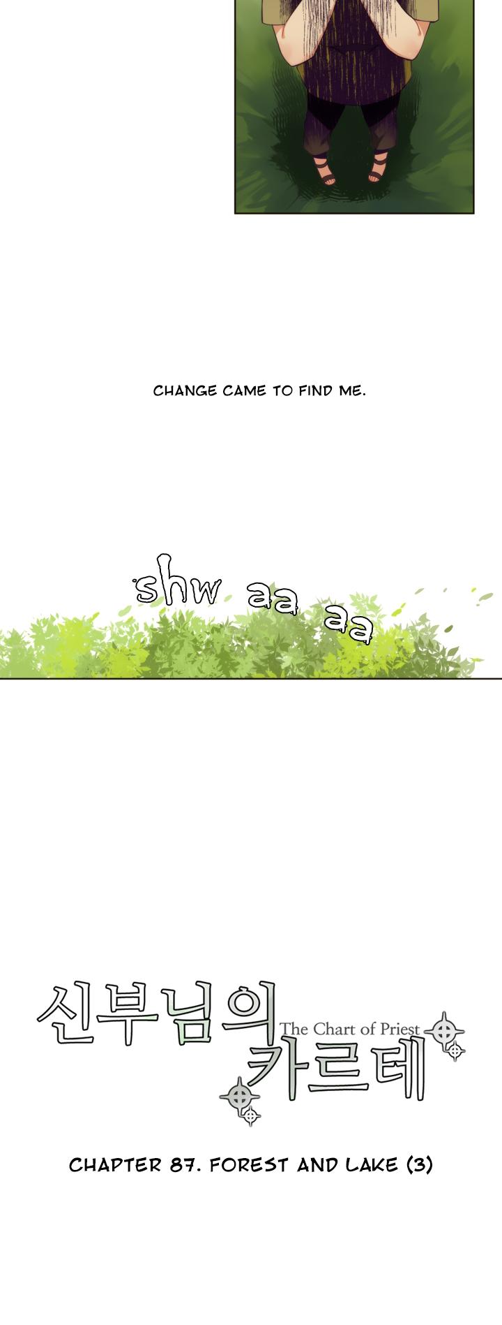 The Priest's Chart Chapter 87 page 6 - Chapter 87: Forest and Lake (3)