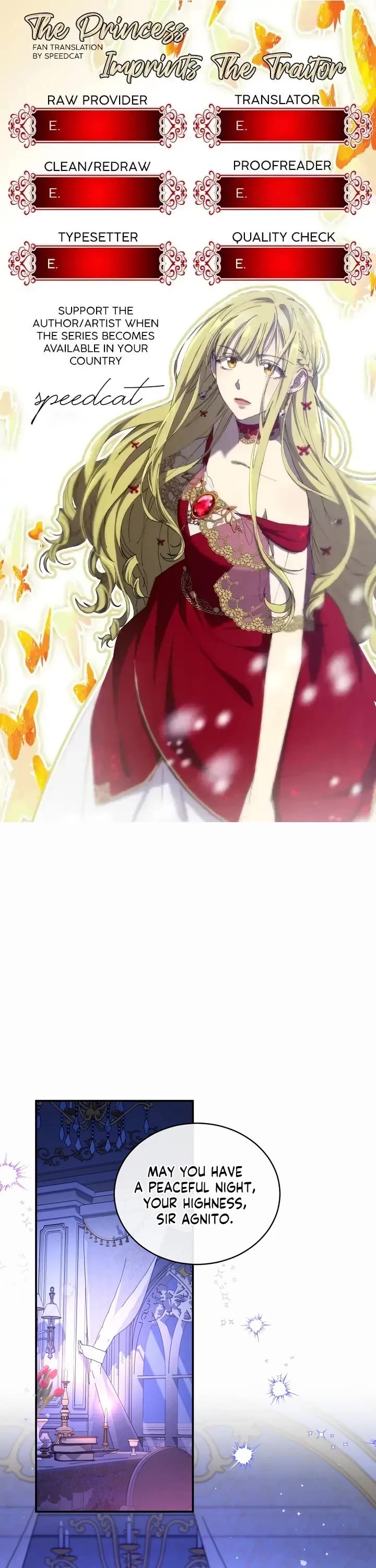 The Princess Imprints the Traitor Chapter 82 page 1 - Chapter 82