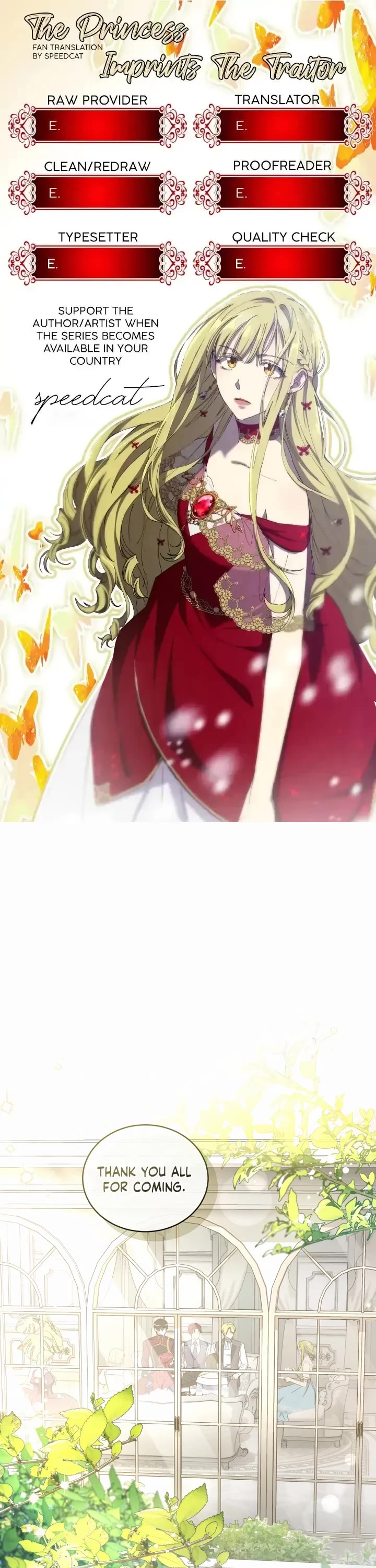 The Princess Imprints the Traitor Chapter 89 page 1 - Chapter 89