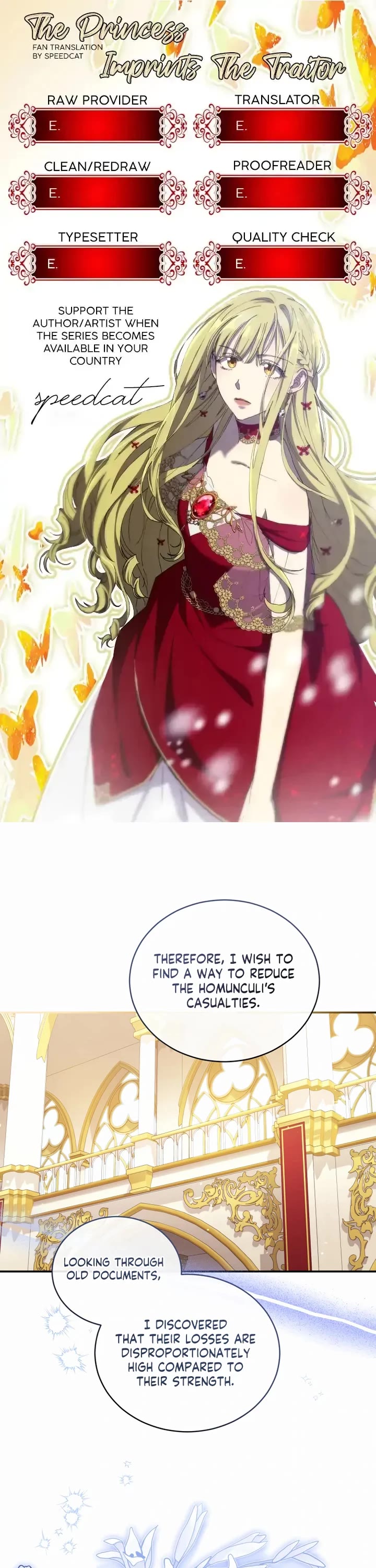 The Princess Imprints the Traitor Chapter 91 page 1 - Chapter 91