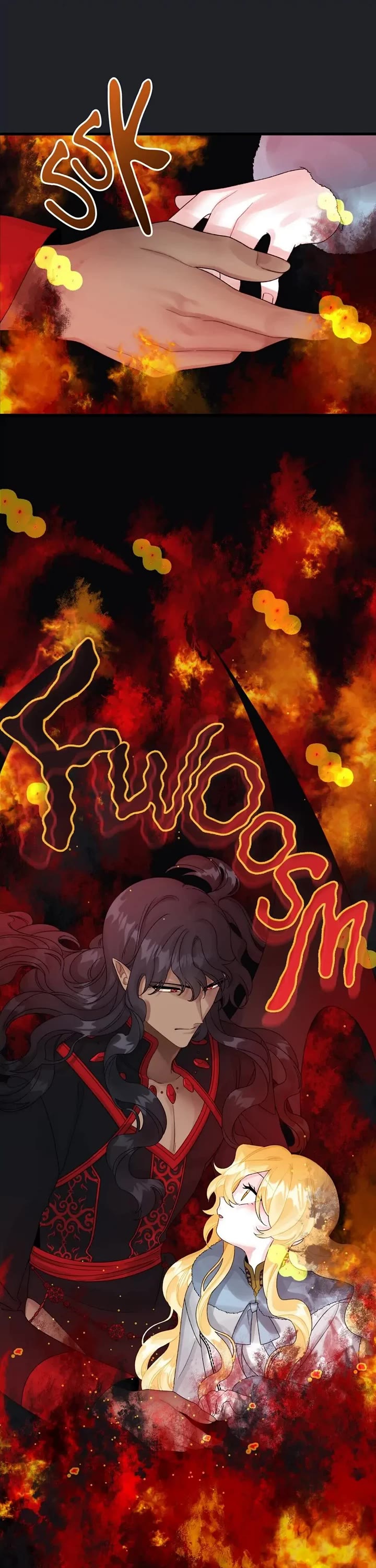 The Princess in the Dumpster Chapter 44 page 21 - Chapter 44: In The Flames
