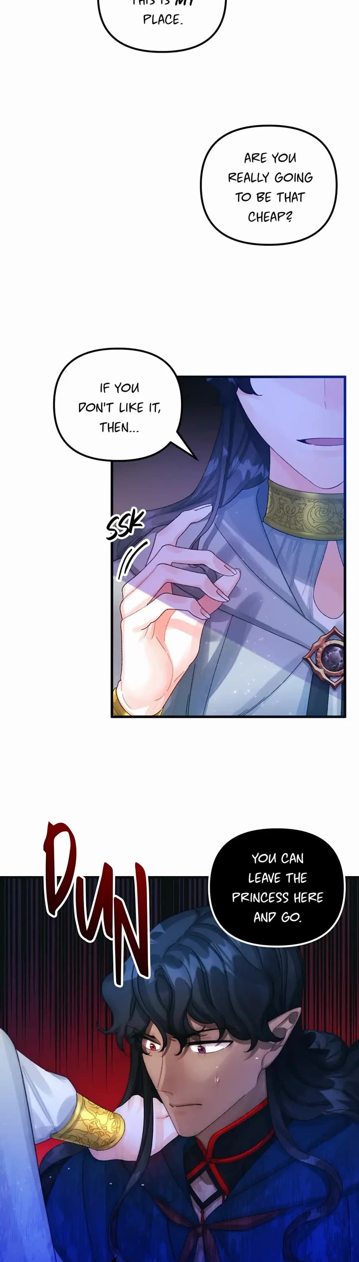 The Princess in the Dumpster Chapter 73 page 24 - Chapter 73: Death Talk