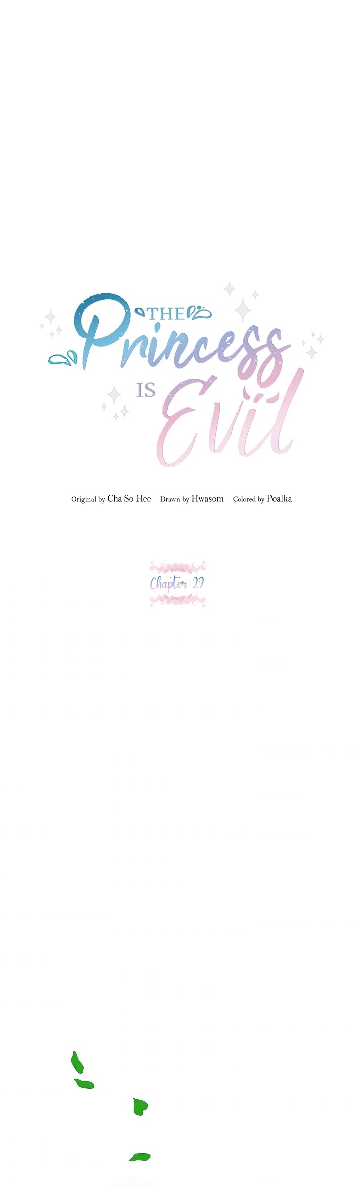 The Princess Is Evil Chapter 29 page 1 - Chapter 29