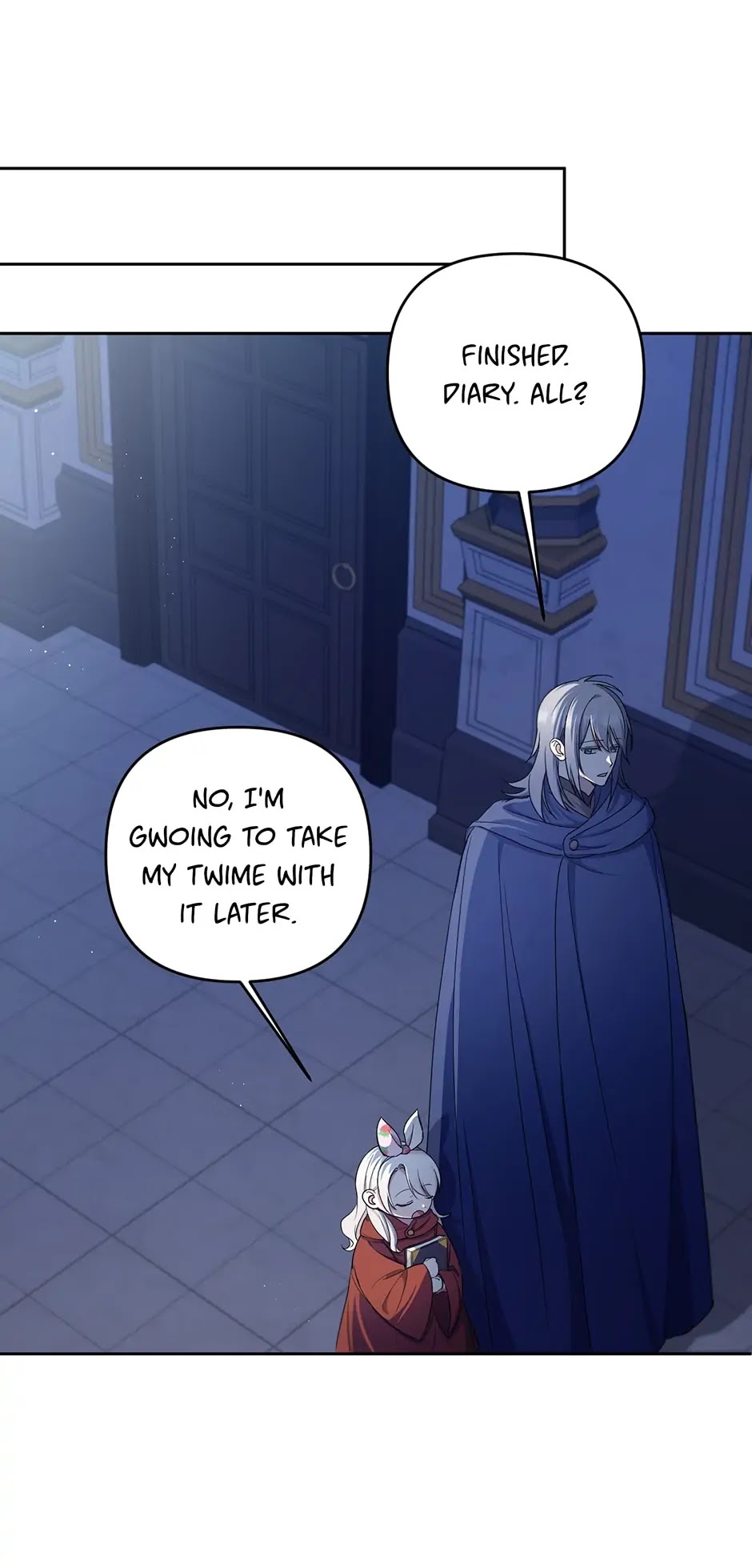The Princess Is Evil Chapter 44 page 12 - Chapter 44: A Father's Worry