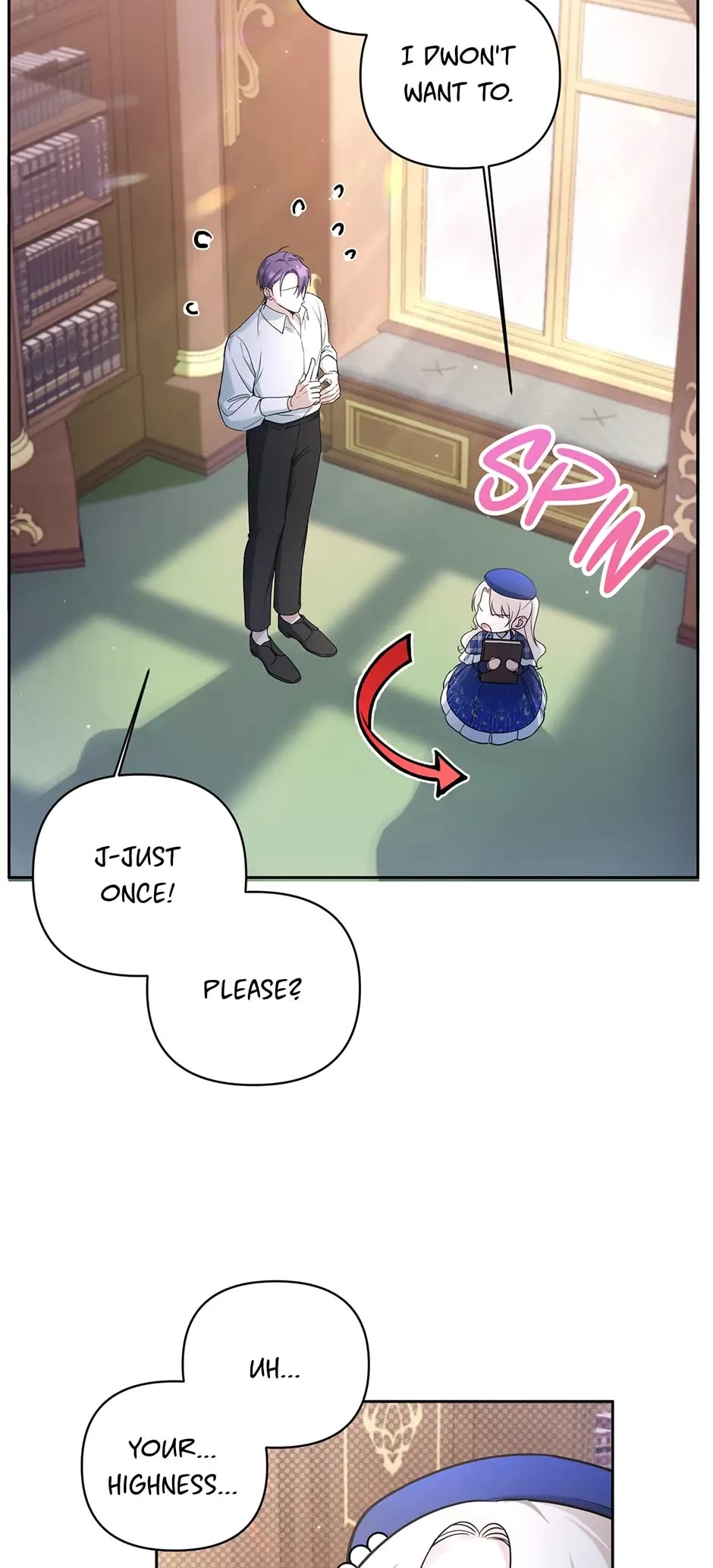 The Princess Is Evil Chapter 53 page 20 - Chapter 53: The Library