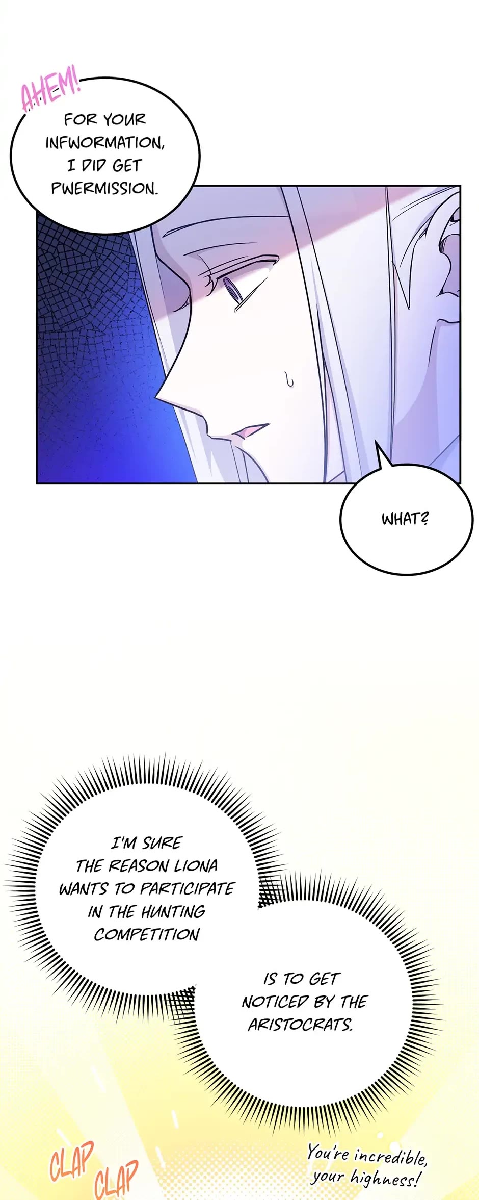 The Princess Is Evil Chapter 69 page 20 - Chapter 69: Asking For Permission