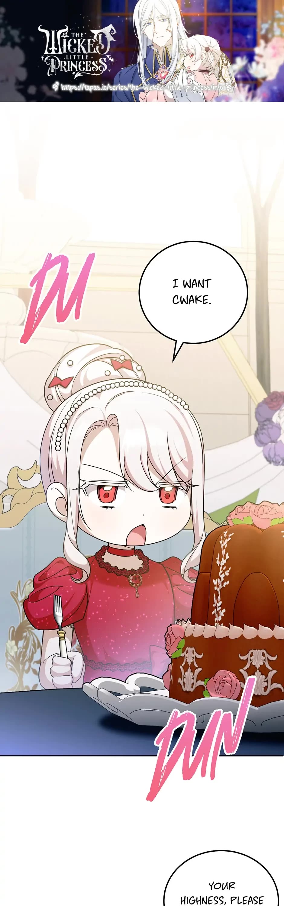 The Princess Is Evil Chapter 74 page 1 - Chapter 74: A Birthday to Remember