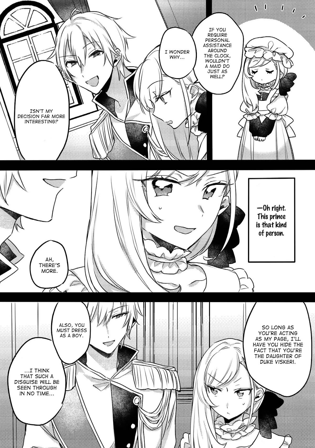 The Princess Likes to Lie Chapter 5.1 page 9 - Chapter 5.1