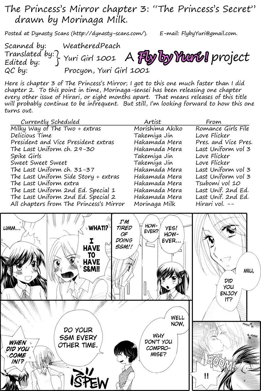 The Princess's Mirror Chapter 3 page 21 - Chapter 3 : The Princess's Secret