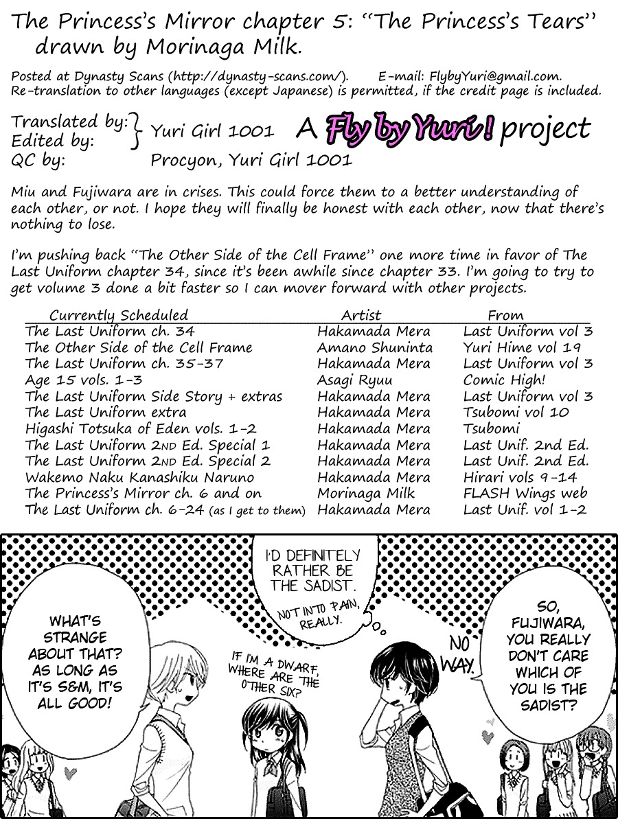 The Princess's Mirror Chapter 5 page 25 - Chapter 5 : The Princess's Tears