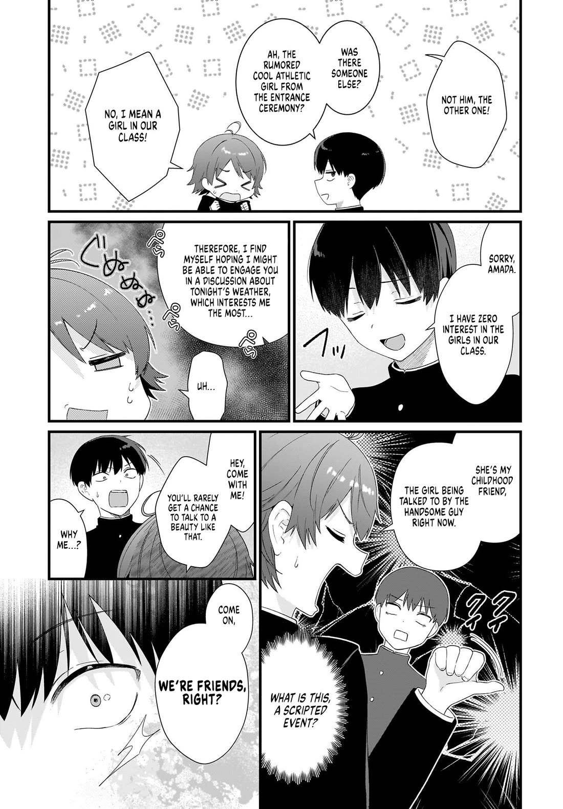 The Protagonist's Childhood Friend Is Coming on Strong to Me, a Mob Chapter 1 page 31 - Chapter 1