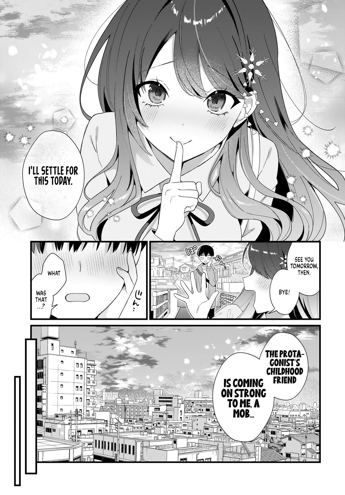 The Protagonist's Childhood Friend Is Coming on Strong to Me, a Mob Chapter 3 page 13 - Chapter 3