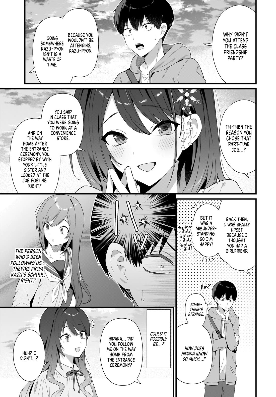 The Protagonist's Childhood Friend Is Coming on Strong to Me, a Mob Chapter 3 page 5 - Chapter 3