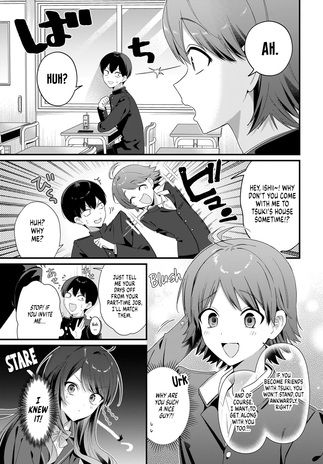 The Protagonist's Childhood Friend Is Coming on Strong to Me, a Mob Chapter 4 page 10 - Chapter 4