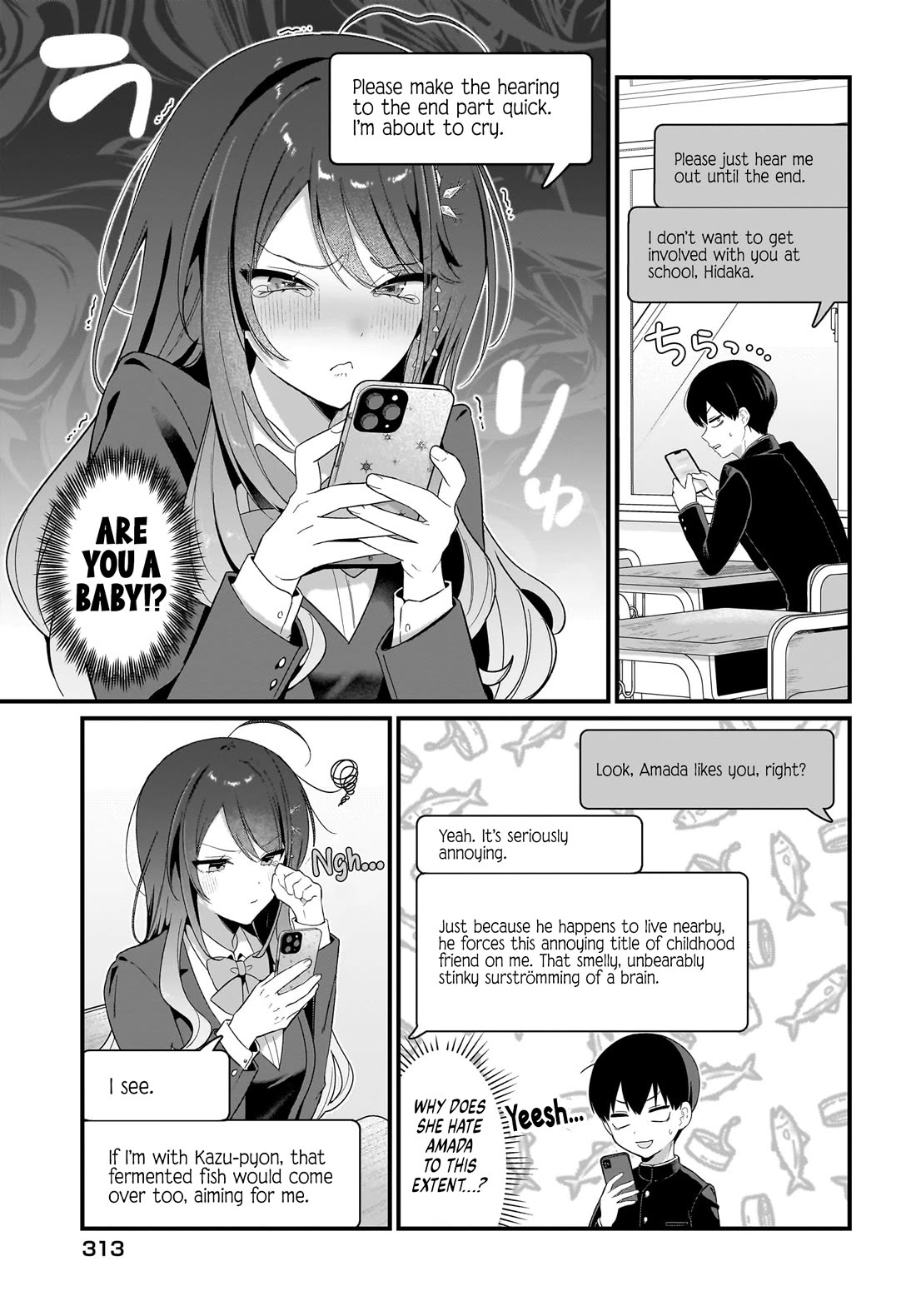 The Protagonist's Childhood Friend Is Coming on Strong to Me, a Mob Chapter 4 page 4 - Chapter 4
